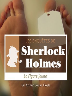 cover image of La figure jaune, une enquête de Sherlock Holmes